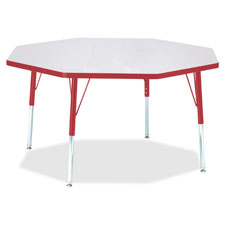 Jonti-Craft Gray Top Octagon Activity Table