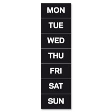 Bi-silque Magnetic Weekday Calendar Characters