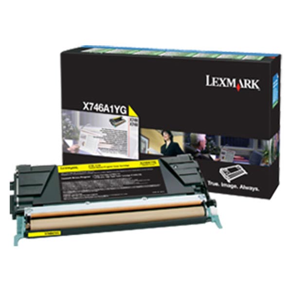 Lexmark X746A1YG Yellow OEM Toner