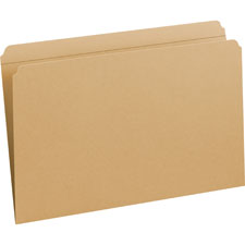 Smead Kraft Reinforced Straight Tab File Folders
