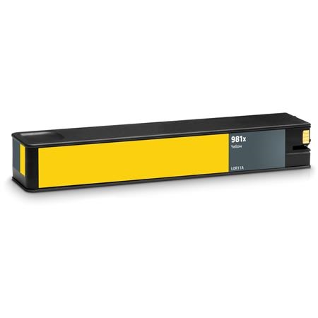 Premium Quality Yellow High Yield compatible with HP L0R11A (HP 981X)