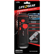 Dorcy Intl Life Gear Stormproof Crank Light