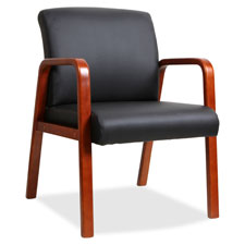 Lorell Solid Wood Frame Guest Chair