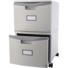 Storex Ind. 2-drawer Mobile Filing Drawer