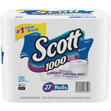 Kimberly-Clark Scott 1000-sheet Roll Bath Tissue