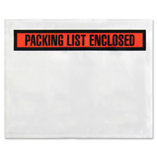 Sparco Pre-labeled Packing Slip Envelope