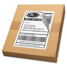 Avery Laser Printer White Shipping Labels