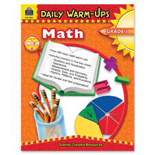 Teacher Created Res. Gr 3 Math Daily Warm-Ups Book
