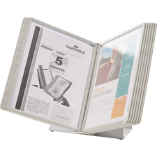 Durable Desk Reference System w/ Display Sleeves