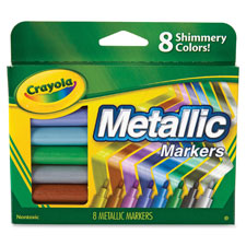 Crayola 8-color Metallic Markers