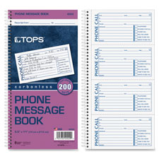 Tops Carbonless While You Were Out Book