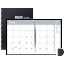 Doolittle Hard Cover 2-year Mthly Calendar Planner