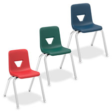 Lorell 14" Stacking Student Chair