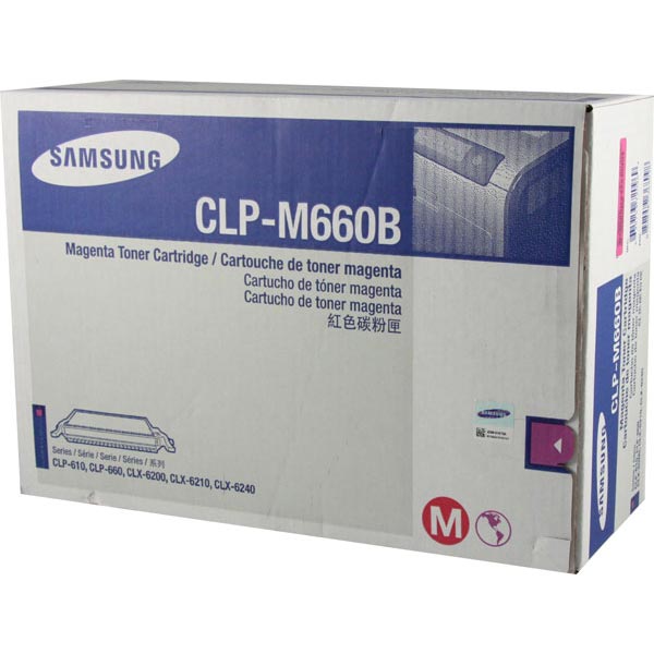 Samsung CLP-M660B Magenta OEM Toner Cartridge