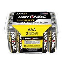 Rayovac Ultra Pro Alka AAA24 Batteries Storage Pak