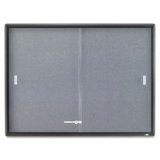 Quartet Alum. Frame 2-door Bulletin Boards