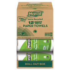 Marcal 100% Recycled Giant Rolls Paper Towels